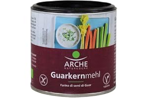 Gomma Di Guar Senza Glutine Bio Premium Arche Box 125g | Gomma Guar Biologica - Gomma Guar Senza Glutine