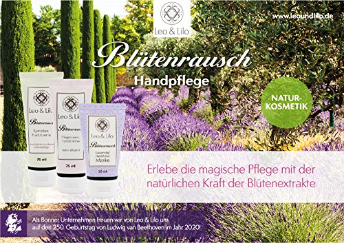 Lavendel Hand & Fuß Maske, 50 ml Tube, regenerierende Intensivpflege für sehr trockene und rissige Haut, vegan, zertifizierte Naturkosmetik ohne Mineralöl - 7