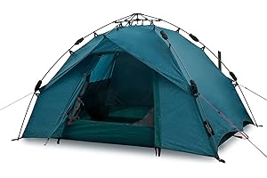qeedo Quick Ash, Tienda de Campana 2 Personas, Tienda automatica (Quick-Up-System)