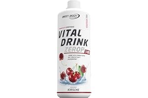 Best Body Nutrition Vital Drink ZEROP® - Kirsche, Original Getränkekonzentrat - Sirup - zuckerfrei, 1:80 ergibt 80 Liter Fert