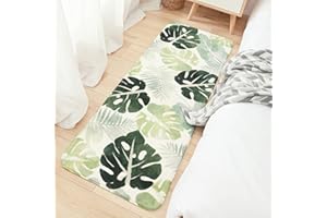 MOSHOINOT Tappeti Runner Lungo Tappeto Corridore Scendiletto di zona Bambini Morbido Lavabile per Cameretta dei bambini Grande Tappetino Salotto Soffice Soggiorno Moderni Tappetini Gioco Bambini 60 x 160 cm