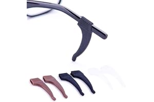 ANCHOR GLASSES STRAPS Anti-Slip Glasses Ear Hook Grip - 3 Pack - Stretchy Fit for Sunglasses and Glasses