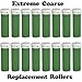 The Pedi Store EXTREME Coarse Micro Mineral Replacement Rollers Compatible with Emjoi Micro-Pedi Callous Remover for Extremely Rough and Tough Calluses (16 pack)