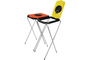 BigDean 2X Müllsackständer SwingFix GELB ORANGE 120L Blauer Gelber Sack Einer Mülleimer Müllbeutelständer Müllsackhalter 120L