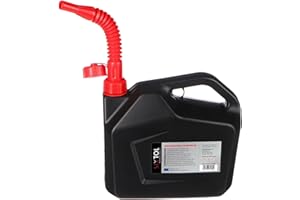 SIXTOL MECHANIC FUEL CANISTER 10L | Kunststoffkanister für Kraftstoffe | UN-zertifiziert | Flexibler Ausgießer | Benzinkanister | Reservekanister