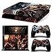 Produktbild Playstation 4 + 2 Controller Aufkleber Schutzfolie Set - Fallout (11) /PS4