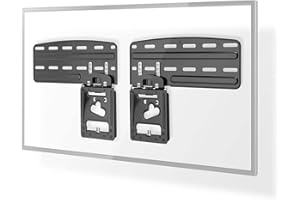 Nedis Feste TV-Wandhalterung 43-85" | maximal unterstützes Bildschirmgewicht: 60 kg | Minimaler Wandabstand: 7.50