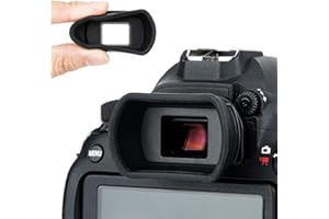 KIWIFOTOS Eyecup Eyepiece pour Canon EOS 800D 90D 80D 77D 6D Mark II 6D 5D Mark II 5D 70D 60D 60Da 760D 750D 700D 650D 550D 500D 100D 1500D 1300D 1200D 1100D 1000D 3000D remplace Canon EB EF Eye Cup
