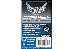 MAYDAY GAMES Mayday PREMIUM - Bustine MINI Euro 45x68mm (50)