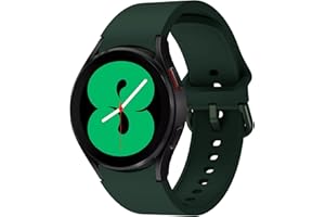 Syxinn Kompatybilny z paskiem Samsung Galaxy Watch 4 40 mm/44 mm, Galaxy Watch 4 Classic 42 mm/46 mm, silikonowe paski do zegarka, bransoletka do Galaxy Watch 4/4 Classic