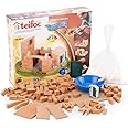 Teifoc 8010 - Construction Set - Build with real Bricks & Cement