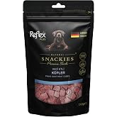 Reflex Plus Snackies Natural Ke&ccedil;i Etli K&uuml;pler Premium K&ouml;pek &Ouml;d&uuml;l Maması 170 g