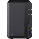 Synology DS223A5 2GB 10TBHDD 2x3.5 SATA Desteği RAID(0-1) NAS Depolama &Uuml;nitesi