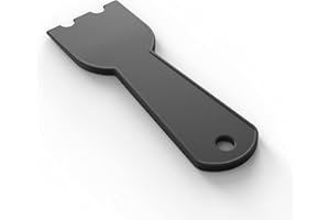 RECYCLED BRAND [1 Pack] Grillschaber für George Foreman Indoor-Grills und die meisten anderen Indoor-Grills mit Rillen, hitzebeständiger Grillspatel