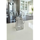 UCR HOME Borosilikat Isıya Dayanıklı Cam Kare Demlik Cici Kare &Ccedil;aydanlık 1650 ML