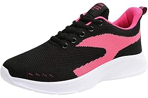 NOAGENJT Scarpe Antinfortunistiche Invernali Scarpe Scarpe Stringate Traspirante Outdoor Donna Sport Runing Mesh da Donna Scarpe Sportive Donna