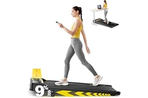 ‎TOPUTURE Laufband für Zuhause mit Neigung, 1-10 km/h Walking pad, Elektrisches Laufband mit Steigung, 2.5HP Walking Machine für Zuhause & Büro, Fernbedienung und App, Keine Montage Erforderlich