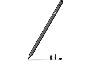 2025 Lápiz Táctil para iPad, Metapen A8 Negro - Precisión de Píxel Baja Latencia,Ideal para Notas,Dibujo,Stylus Pen Compatible con iPad 6/7/8/9/10/11(A16),Mini 5/6, Air 3/4/5/M2/M3,Pro 3/4/5/6/M4