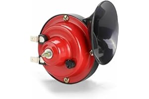 Telituny 300DB Super Train Klaxon 12V 300DB pour Camions SUV Voiture Bateau Klaxon Électrique Motos Fort Train Klaxon