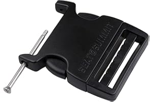 SEA TO SUMMIT Field Repair Buckle - 50mm Side Release 1 pin - C: negro