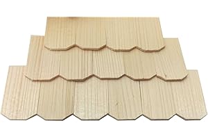 Miniaturenbau-Lewen 200 St Schindel aus Holz. Zum Krippenbau, Puppenstuben. 3,5x2,2 cm.