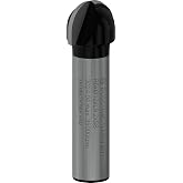 Bosch 2 608 aksesuarı 628 368 oyuklu freze &Ccedil; 8 mm, R1 6 mm, D 12 mm, U 9,5 mm, G 40 mm