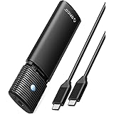 ORICO M.2 NVMe SATA SSD Enclosure Adapter Tool-Free, USB C 3.2 Gen 2 10Gbps NVME, 5Gbps NGFF SATA PCIe M-Key(B+M Key) 2230/22