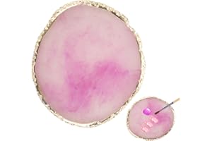 JOWRUN Paleta de Arte de Uñas, Paleta de Uñas de Resina, Paleta de Maquillaje, Maquillaje Acrílica para Mezclas Cosméticas, para Maquillaje/Arte de Uñas