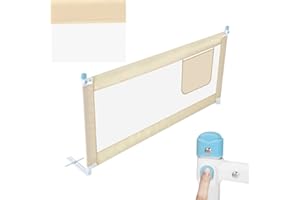 ‎TRINTION Trintion Rausfallschutz Bett 200x80cm Portable Rausfallschutz boxspringbett Höhenverstellbar Bettgitter Rausfallschutz für Familienbett und Kinderbet