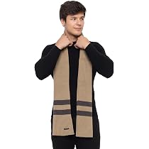 Buy 513 Men Acrylic Woolen Striped Design Casual Warm Winter Wear