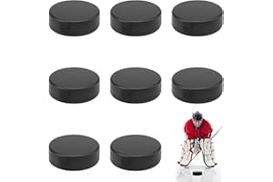 BRISKORE 8 unidades de discos de hockey sobre hielo, hockey deportivo, hockey sobre hielo, juego de entrenamiento, discos de entrenamiento de goma, discos de espuma ligera para ejercicio y