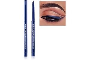 GEEWHILE Coloured Eyeliner Liquid Eyeliner, Matte Eyeliner Pencil, All Day Long-Lasting Eye Liners Waterproof Sweat Resistant Eyeliner Pencil for Makeup Tool (Navy Blue)