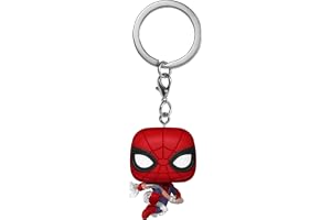 Funko POP! Nyckelkedja: Spindelmannens dag - Spindelmannens nyhet nyckelring - samlarobjekt minifigur - strumpfyllning - presentidé - officiella varor - ryggsäcksdekor