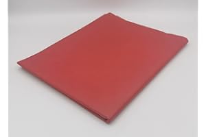 100 hojas de papel de seda de colores para envolver regalos 50 X 75cm de ODL Packaging Ltd rosso