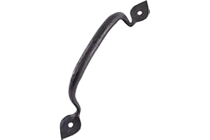 Battle-Merchant Tirador de Estilo Antiguo para arcas y Puertas - Forjado a Mano - Acero