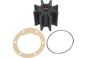 XRmarine 21951356 Water Pump Impeller Repair Kit 09-1028B for Vol-vo Penta and John-Son Marine Engines Also for Jab-SCO 920-0001 18-3077