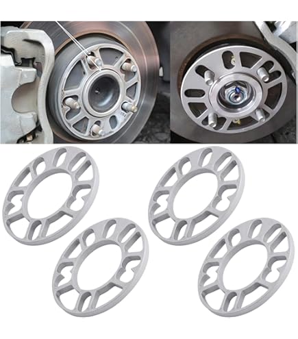 Distanziali Ruote Athena 17 Mm Per Renault Clio 1-5 - In Alluminio Con Bulloni, 4x100, 12x1,50 - Foto 2