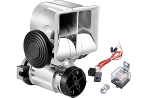 RUPSE Air Horn 12v, Super Loud Car Horn, Air Horns for Car Truck Lorrys Train Motorcycle Vehicles Boat