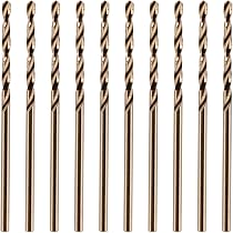 5x Spiralbohrer 5,5 Mm – Reduzierter Schaft Aus HSS 4341, Für Metall & Alu