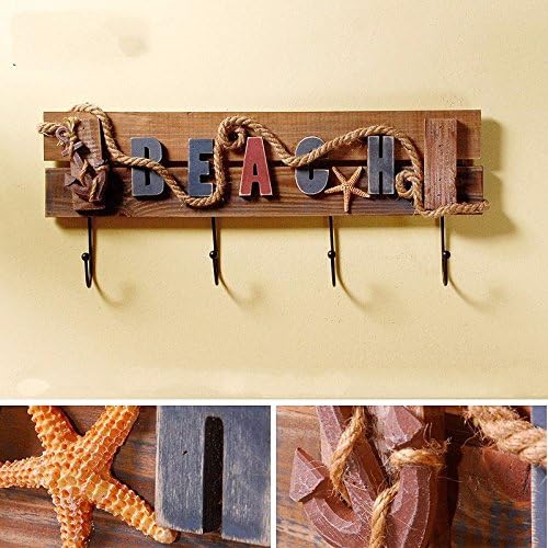 CNMDGBWY Creative Hanger Hook Wall Hanger Strong Retro Coatrack Row Wall Decoration Hanging Hook,??Beash ??48
