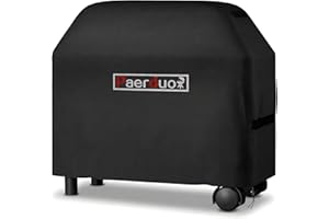 Paerduo Cubierta para barbacoa de gas, impermeable, resistente al viento, resistente a los rayos UV (140 x 65 x 120)