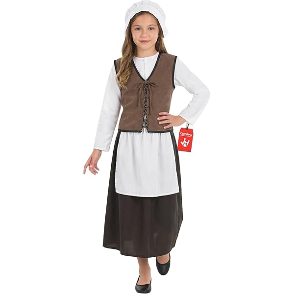 Lito Angels Kinder Meisjes Middeleeuwse Bloemen Jurk Dorpsmeisjes Lito Angels Kinder Meisjes Middeleeuwse Bloemen Jurk Dorpsmeisjes