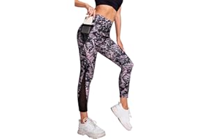 IN ONE CLOTHING Legging de fitness pour femme dans des couleurs chics et taille haute