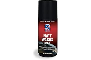 ‎DR. WACK DR. WACK S100 Matt Wachs-Spray 250 ml - Motorradwachs mit Abperl-Effekt - Sprühwachs für langanhaltenden Lackchutz - Motorrad-Versiegelung - Für matte Lacke & Folien - Hochwertige Motorradpflege