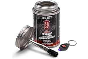 Errecom 1000 Miglia BKR 4103 CERAMIC ALL WEATHER Lube Bike Chain for all Weather Conditions - 120 ml, fluorescent and scented formula, All-In-One Can, Brush included
