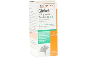 ‎RATIOPHARM GINKOBIL-ratiopharm Tropfen 40 mg 100 ml