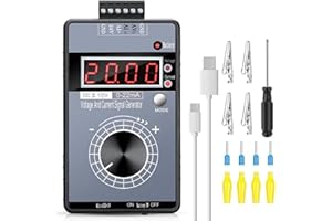 YUMILI Spannungsstromsignalgenerator, 0-10V 0-22mA Handheld Digitaler Signalgenerator, Analoger Signalquellenkalibrator, Tragbarer Signalgenerator, Einstellbare Stromspannung Analoger Simulator