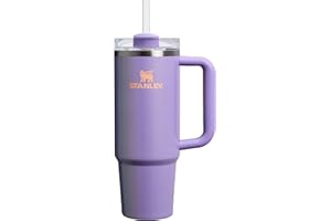 Stanley Quencher H2.0 FlowState Mug Isotherme avec Paille - Froid Pendant 9-11 Heures - Glacé Pendant 40 Heures - Thermos Lavable au Lave-Vaisselle - Gourde Inox Sans BPA