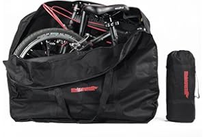 Selighting - Bolsa de Transporte para Bicicleta, Bolsa de Ruedas, Impermeable, Funda de Transporte para Bicicleta, Plegable, 20 Pulgadas
