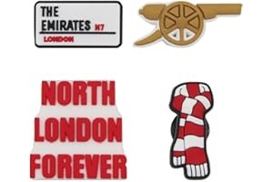 AQUACLR Shoe Charms For Croc Charms, Football Clog Sandal Accessories Kids Shoe Accessory Suitable For Boys, Girls, Adults Birthday Present, Party Souvenirs,Hobbyist Collection